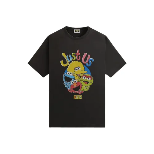 KITH Collaboration Мужская Черная T-Рубашка