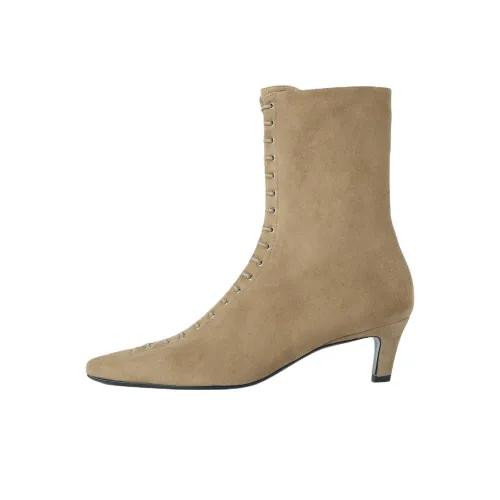 TOTEME Ботильоны 5 см Женские Рыжевато-коричневый