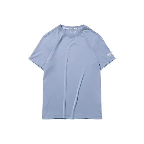 QIAODAN T-Shirt Унисекс Пудрово-Синий