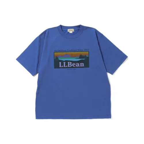 L.L.Bean Blue Мужская T-рубашка