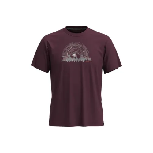 Smartwool T-Shirt Унисекс Баклажан Цвет