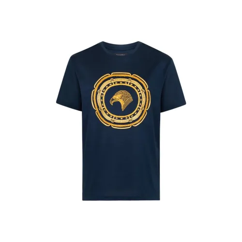 STEFANO RICCI Рубашка Мужская Морской Синий