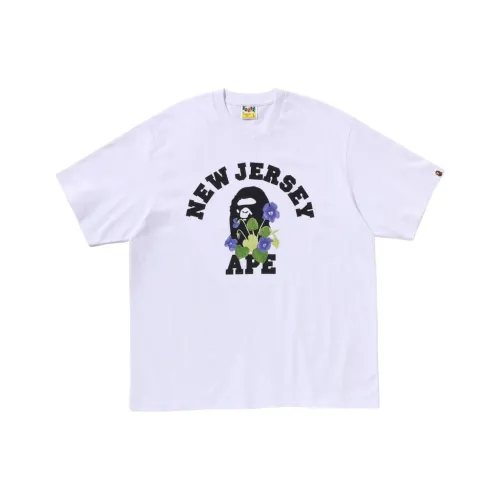 A BATHING APE T-Shirt Мужской Белый