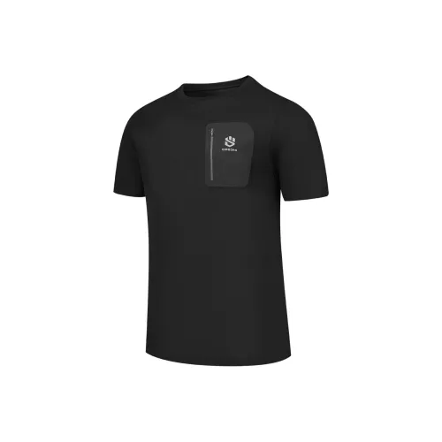 QIAODAN Mountain God Series T-Shirt Мужской Черный