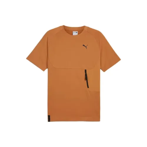 PUMA Tech T Рубашка Мужская Карамельный Латте