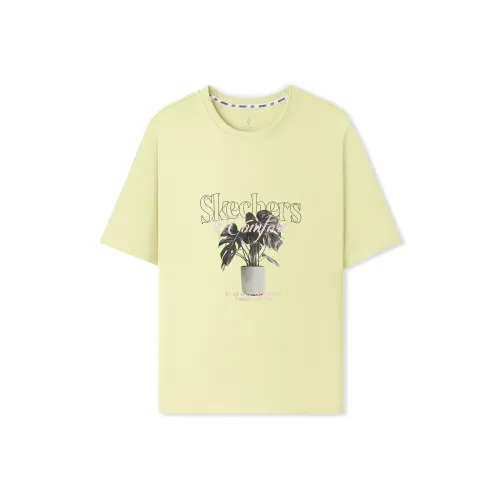 Skechers T-Shirt Унисекс Парафин Желтый