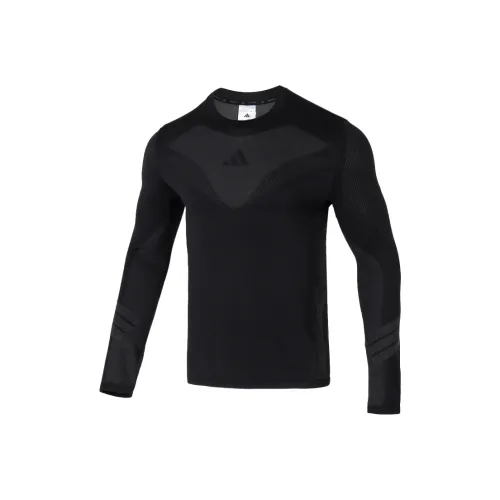 Adidas T-Shirt Мужская Черная Темно-Серая