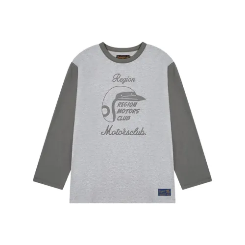 Safarispot REGION MOTORS Клуб RUGBY Длинный рукав Т-рубашка Мужская Зеленый Зеленый