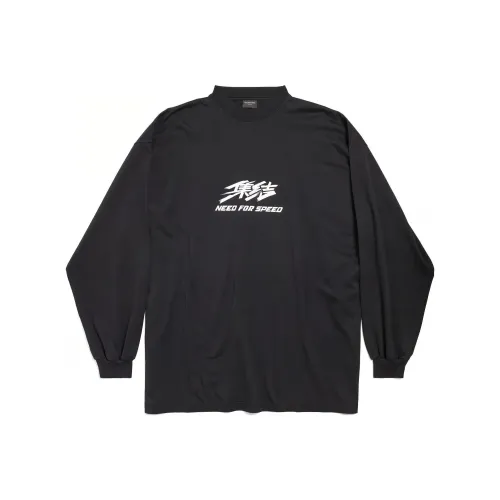Balenciaga x JIPINFEICHE SS24 T-Shirt Loose Fit Unisex Black