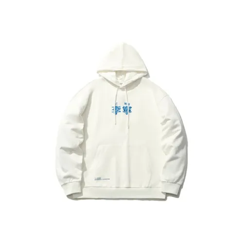 LINING Sports Fashion Collection Сливочный Унисекс Толстовки