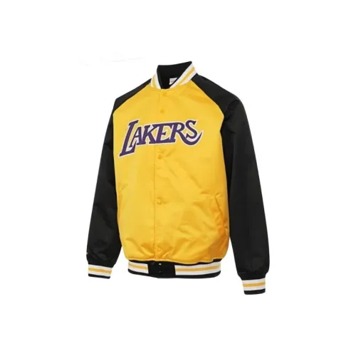 MITCHELL NESS x NBA Los Angeles Lakers Куртка Мужская Желтая
