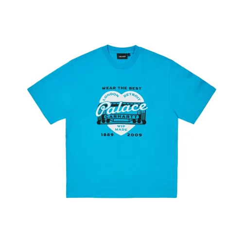 PALACE X Carhartt WIP Collaboration T-Shirt Унисекс Синий