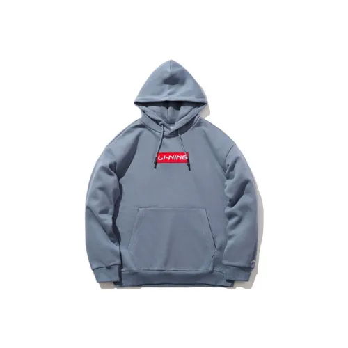 Подкладка Толстовка Унисекс Кремниевый Каменный Синий