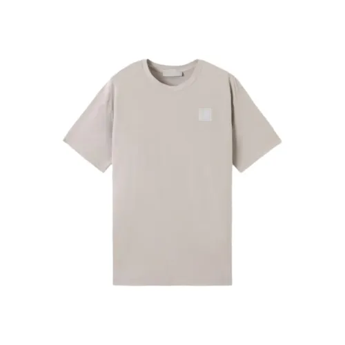 STONE ISLAND T-рубашка мужская серая и белая