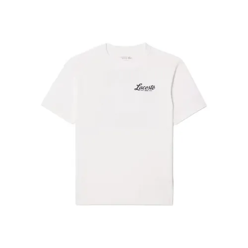 LACOSTE Collaboration Белая Мужская Футболка