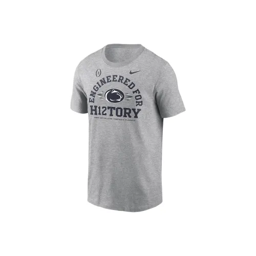 Nike College FW24 Penn State Nittany Lions 2025 Football Playoff Bound T-Shirt Мужская Серый Heather