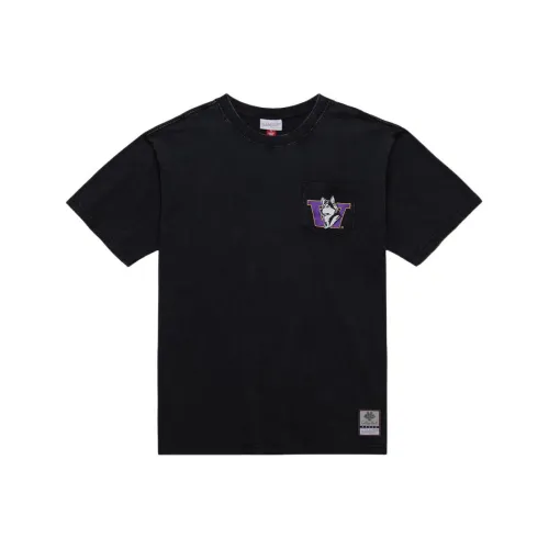 MITCHELL NESS T-Shirt Мужской Черный