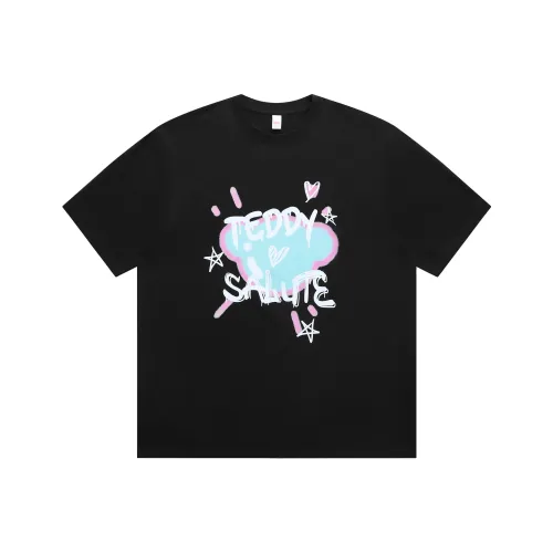 Teddy Bear Collection Contrast Graffiti Series T-Shirt Унисекс