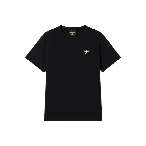 Boy London SS25 T-Shirt Белый Логотип Унисекс Черный