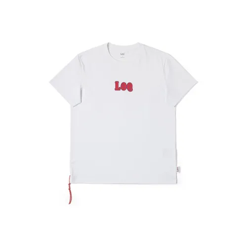 Lee совместный бренд модель Белый Мужская T-рубашка