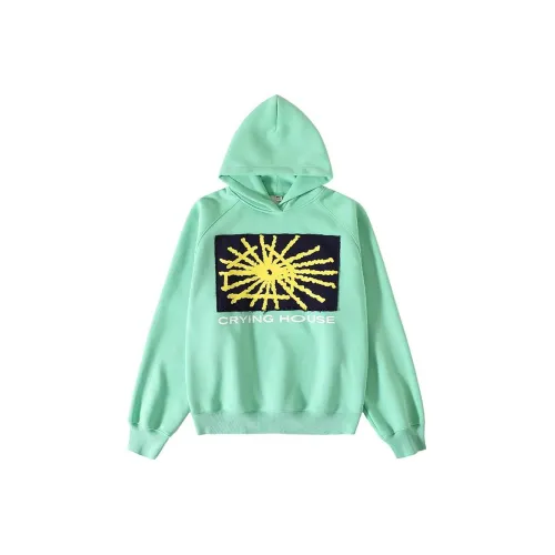 Crying Center Мятно-зеленый Унисекс Свитшоты