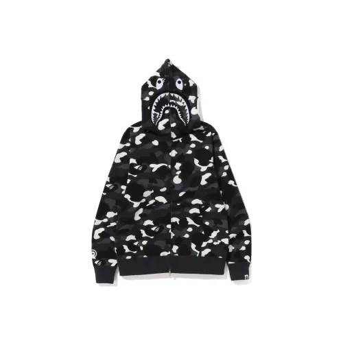 A BATHING APE Shark Series Толстовка Мужской Светящийся в темноте Shark