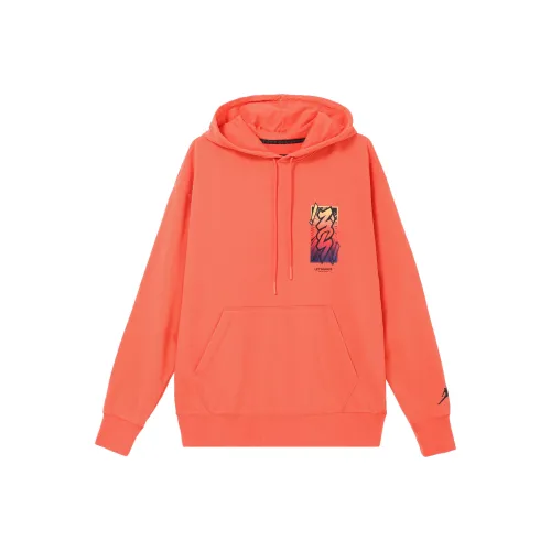 JORDAN Zion Оранжевый Красный Мужской Свитшот