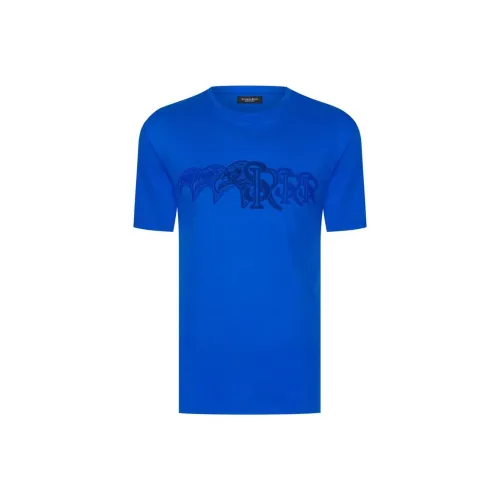 STEFANO RICCI Рубашка Мужская Синяя