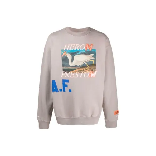 HERON PRESTON CAMEL Мужские Свитшоты