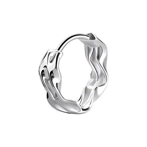 B Z Luxury Простое кольцо Эксклюзивный дизайн Серьги Для Коммутации Студенты Нормкор‑стиль Унисекс