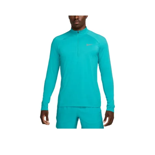 Nike Одежда Dri Fit T-Рубашка Мужская Aqua Blue