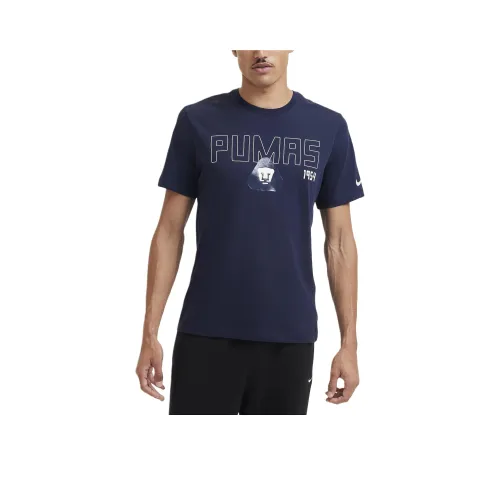 nike Heritage FW24 Pumas UNAM T Shirt Мужской Obsidian