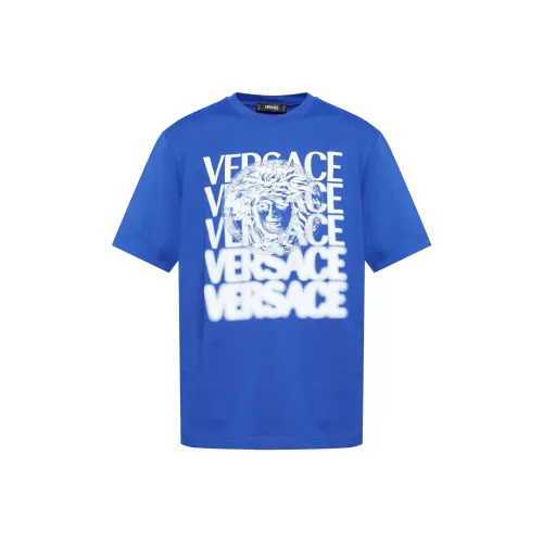 VERSACE FW24 T Рубашка Мужская Синяя