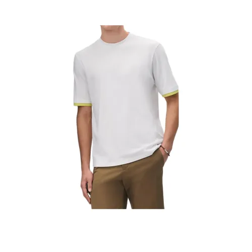 HERMES SS25 T Рубашка Мужская Белая