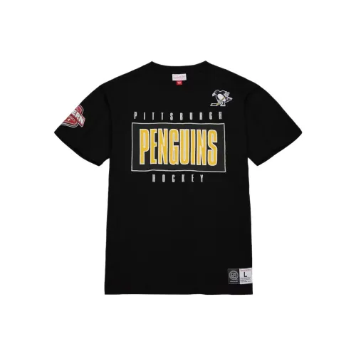 MITCHELL NESS Футболка NHL TEAM OG 2,0 PREMIUM CURRENT LOGO Tee PITPEN T Рубашка Мужская Черная