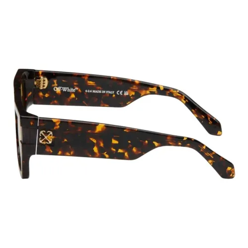 OFF Белый Ацетат Квадратные Солнцезащитные Очки Женские Черные