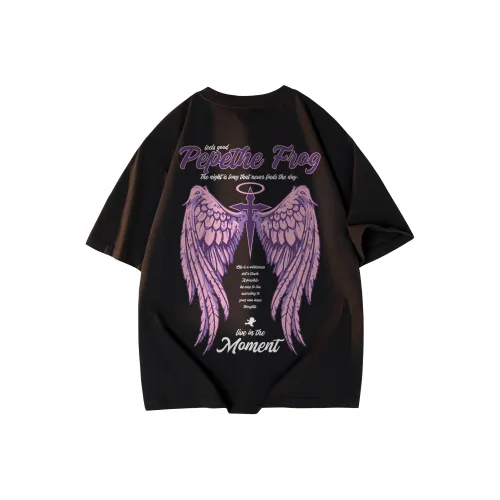 Pepe the Frog Короткий рукав T-рубашки Унисекс