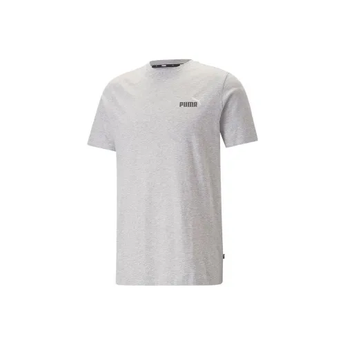 PUMA Essential Col SS24 T Рубашка Мужская Светло-Серый