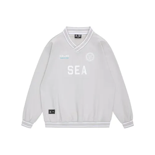 KELME X WIND AND SEA совместное издание Co Бренд Мужские Толстовки