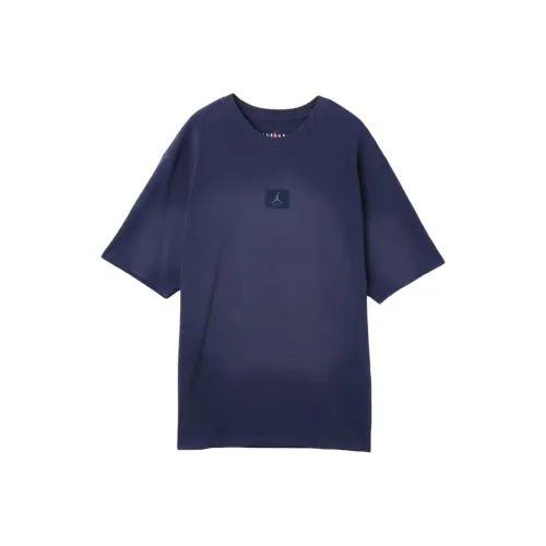 Джордан BRANDFlt M J ESS WSH 85 SS CRW T Рубашка Унисекс Midnight Marine Blue