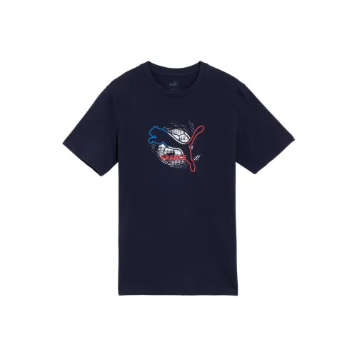 PUMA FIT T-Shirt Мужской Морской Синий