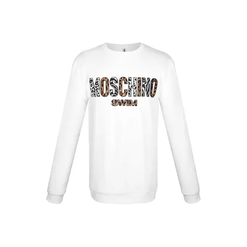 MOSCHINO Свитшот Унисекс Белый