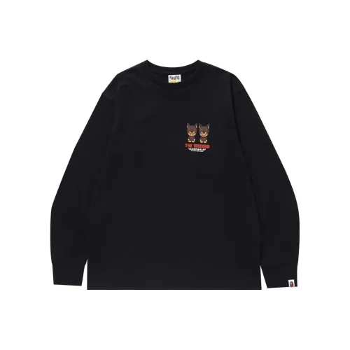 A BATHING APE Мужские черные свитшоты