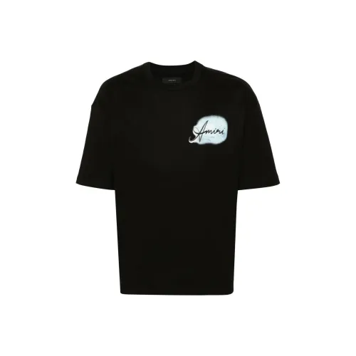 AMIRI Мужские черные футболки