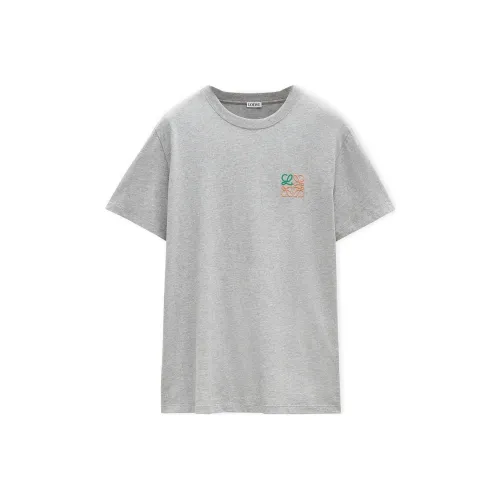 LOEWE Совместное издание Смешанная серая Мужская T-рубашка