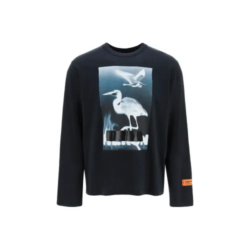 HERON PRESTON Черный Мужской Свитшот