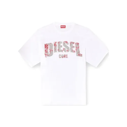 DIESEL Белая Мужская T-Рубашка