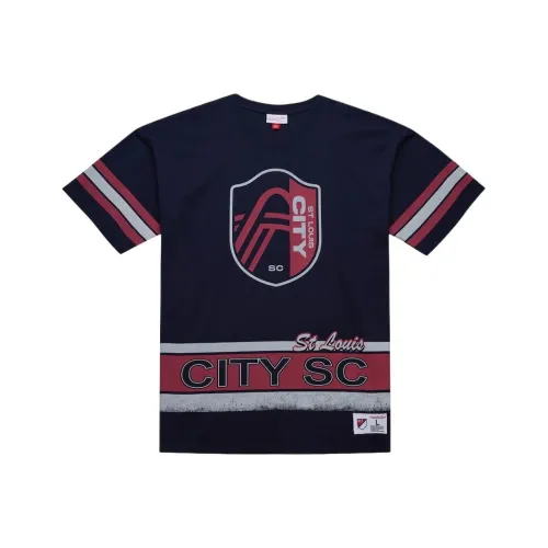 MITCHELL NESS x MLS Т-рубашка Мужская Морской Синий