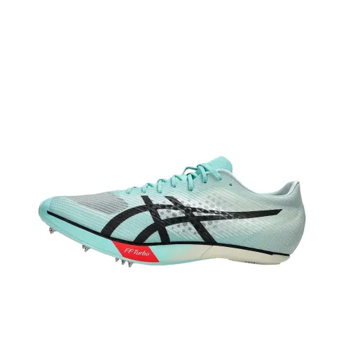 ASICS MetaSpeed SP Устойчивые к истиранию Низкие Беговые кроссовки Унисекс Зеленый Черный