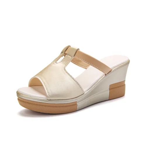 Reivanti Аbrasion Resistant Слипоны Женские Золотые